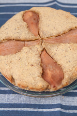 Mandel Birnen Kuchen