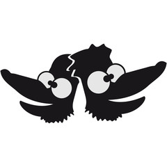 Funny Duck Bird Friends