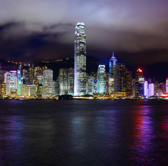 Fototapeta na wymiar Hong Kong victoria harbour