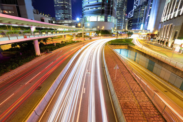 Fototapeta na wymiar Traffic in Hong Kong