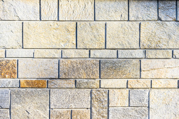 abstract part of an old fence of stone