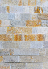 abstract part of an old fence of stone