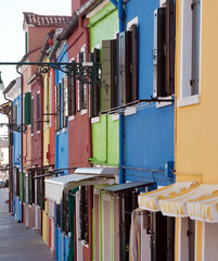 Burano houses