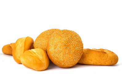 Bakery products isolated