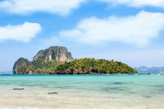 Tub and Koh poda islands in Krabi province, Thailand