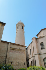 Fototapeta na wymiar Basilica of San Vitale exterior, Ravenna