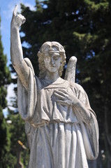 Angel Pointing To Heaven