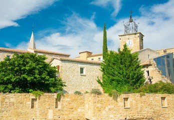 Fototapeta na wymiar Village de Grillon en Provence
