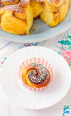 Pumpkin Cinnamon Buns