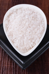 Large white sea salt