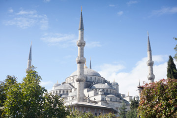 Fototapeta na wymiar Sultan Ahmed Mosque, Istanbul, Turkey
