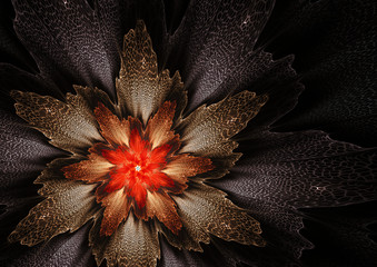 Fantasy flower background