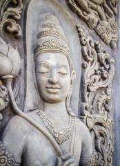 Fototapeta na wymiar Buddha Statue at Temple