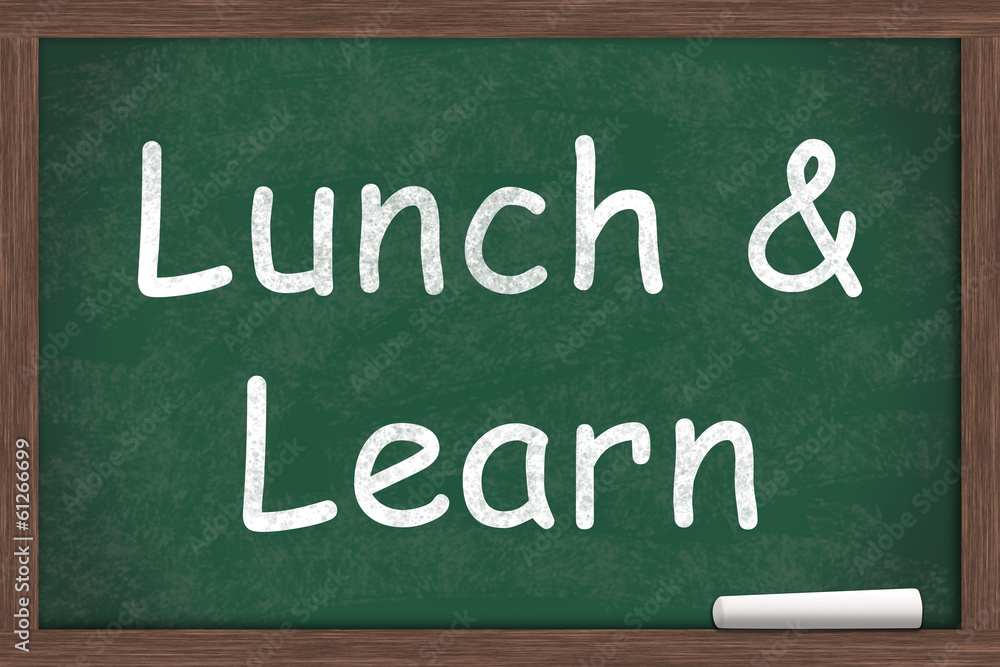 Wall mural lunch and learn