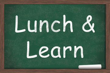 Obraz premium Lunch and Learn