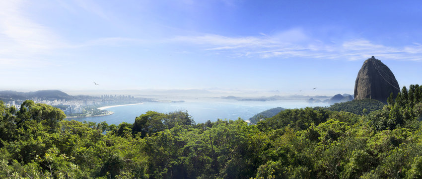 Rio de Janeiro, Brasilien, Panorama, Copacabana