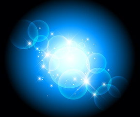 Abstract blue background