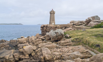 Lighthouse at Perros-Guirec