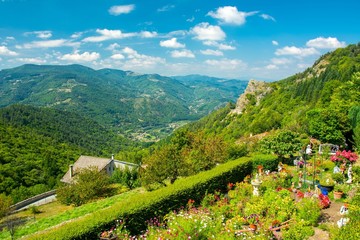 Magnifique paysage de Provence en France