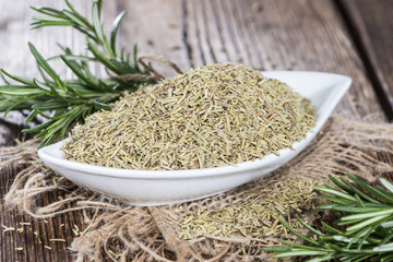 Portion of dried Rosemary