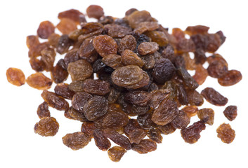 Isolated Raisins