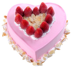 cake, Ice-cream cake on background