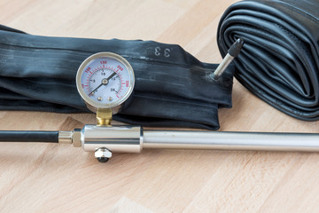 Fahrradpumpe