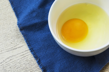Egg in a bowl