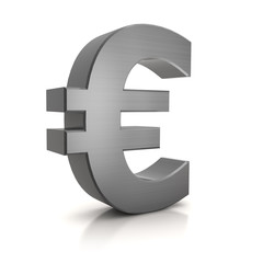 3D - Euro Sign (Metal)
