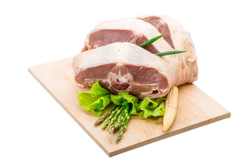 Raw lamb