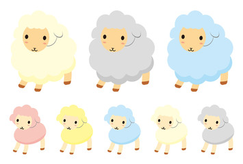 羊　イラスト