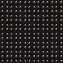 fantastic illustrated glass background pattern