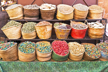 Morocco Traditional Market
