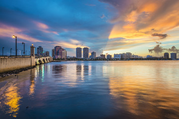 Fototapeta premium West Palm Beach Florida