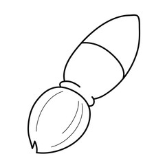 Paint brush cartoon