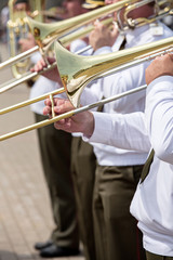 Obraz na płótnie Canvas Slide trombone