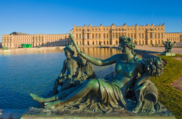 Statue du château de Versailles - obrazy, fototapety, plakaty