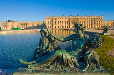 Photo sur Plexiglas Château Statue du château de Versailles