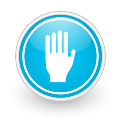 Obraz premium stop icon