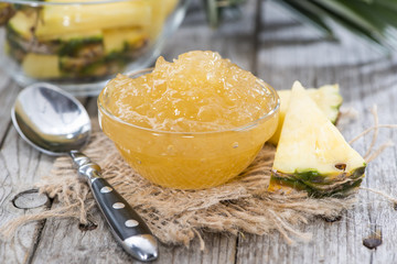 Small bowl with Pineapple Jam