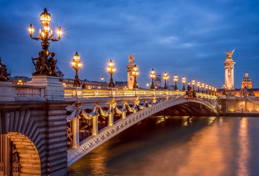 Fototapeta Pont Alexandre III in Paris