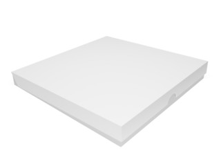 Blank pizza box