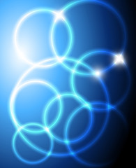 Blue stylish background