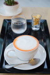 cup of traditional Thai milk tea