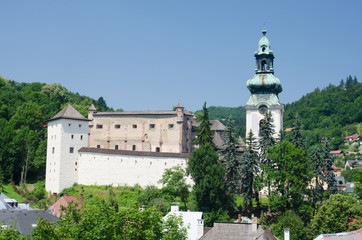 Old gosthic castle of Banska Stiavnica