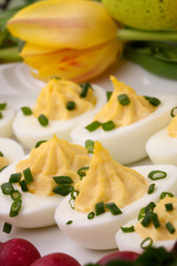 Deviled Eggs for Easter