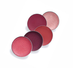 Set of colorful lip gloss