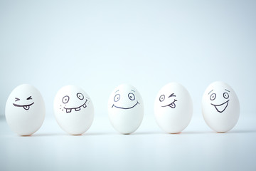 Funny eggs