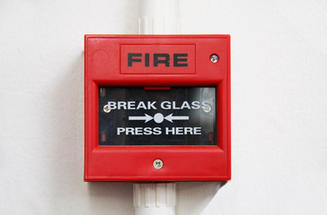 fire alarm box - obrazy, fototapety, plakaty