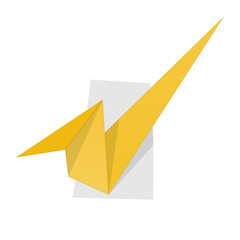 the stylish accept sign